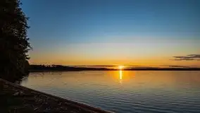 Zachód słońca nad jeziorem Gołdopiwo - zdjęcie 37