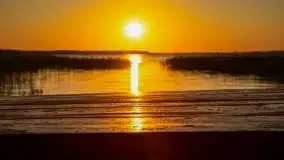 Zachód słońca, Skłodowo i jezioro Mamry - zdjęcie 39