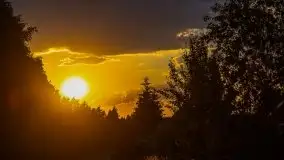 Zachód słońca nad jeziorem Łękuk - zdjęcie 41