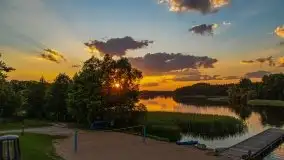 Zachód słońca nad jeziorem Łękuk - zdjęcie 38