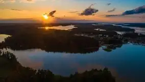 Zachód słońca nad jeziorem Tajty - zdjęcie 32