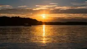 Zachód słońca nad jeziorem Kisajno - zdjęcie 19