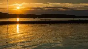 Zachód słońca nad jeziorem Kisajno - zdjęcie 4