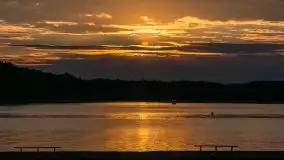 Zachód słońca nad jeziorem Kisajno - zdjęcie 40