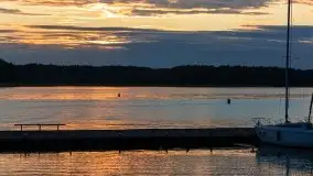 Zachód słońca nad jeziorem Kisajno - zdjęcie 14