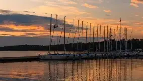 Zachód słońca nad jeziorem Kisajno - zdjęcie 32