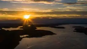 Zachód słońca nad jeziorem Kisajno - zdjęcie 71