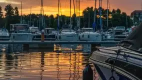 Wschód słońca w Stanicy Wodnej Stranda - zdjęcie 37