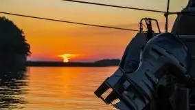 Zachód słońca nad jeziorami Dargin i Skarż Wielki - zdjęcie 33