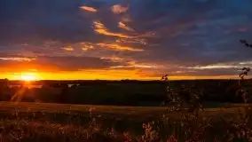 Zachód Słońca przy miejscowości Sterławki, sierpień 2020 r. - zdjęcie 22