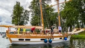 XXI Zlot Klubu JachtOldtimer w Stanicy Wodnej Stranda  - zdjęcie 32