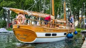 XXI Zlot Klubu JachtOldtimer w Stanicy Wodnej Stranda  - zdjęcie 18