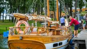 XXI Zlot Klubu JachtOldtimer w Stanicy Wodnej Stranda  - zdjęcie 44