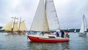 XXI Zlot Klubu JachtOldtimer w Stanicy Wodnej Stranda  - zdjęcie 75