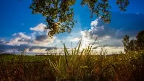 Zachód słońca nad jeziorem Ławki, wrzesień 2020 r. - zdjęcie 7