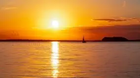 Zachód słońca nad jeziorem Dargin - zdjęcie 61