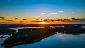 Zachód słońca nad jeziorem Kisajno - zdjęcie 34