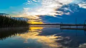 Wschód słońca nad jeziorem Pozezdrze - zdjęcie 20