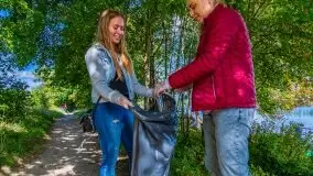 Sprzątanie Świata (Mazur) przez Rotarack Giżycko i Giżycką Grupę Regatową - zdjęcie 30