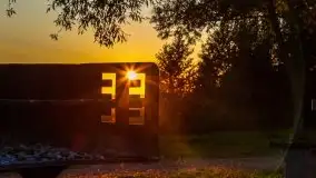 Zachód słońca nad jeziorem Niegocin - zdjęcie 12