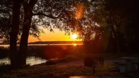 Zachód słońca nad jeziorem Niegocin - zdjęcie 18