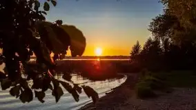 Zachód słońca nad jeziorem Niegocin - zdjęcie 8