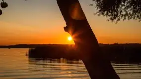 Zachód słońca nad jeziorem Niegocin - zdjęcie 24