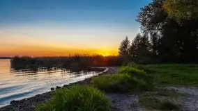 Zachód słońca nad jeziorem Niegocin - zdjęcie 35