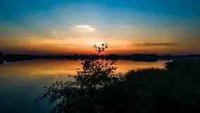 Zachód słońca nad jeziorem Tajty, wrzesień 2020 r. - zdjęcie 8