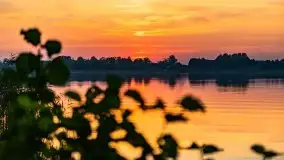 Zachód słońca nad jeziorem Tajty, wrzesień 2020 r. - zdjęcie 34