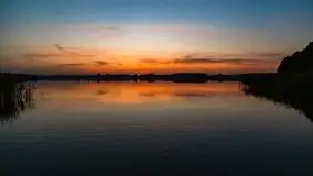 Zachód słońca nad jeziorem Tajty, wrzesień 2020 r. - zdjęcie 10