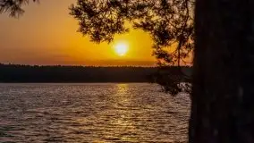 Październikowy wschód słońca nad jeziorem Kruklin - zdjęcie 23