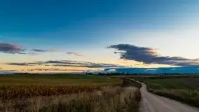 Wieczór i zachód słońca z mazurskiej drogi - zdjęcie 8