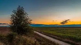 Wieczór i zachód słońca z mazurskiej drogi - zdjęcie 4