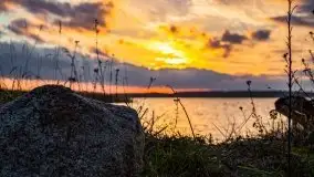 Zachód słońca nad jeziorem Kisajno - zdjęcie 7