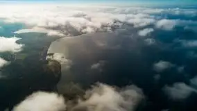 Mgła nad jeziorem Dargin i Nowym Harszem - zdjęcie 21