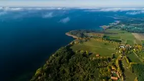 Mgła nad jeziorem Dargin i Nowym Harszem - zdjęcie 71