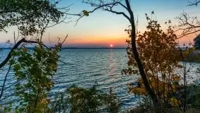 Zachód słońca, jezioro Dargin, przystań Melnik - zdjęcie 23