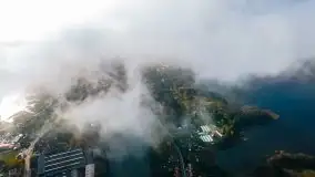 Mgły nad jeziorem Niegocin i Wilkasami - zdjęcie 3