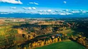 Mazurska jesień z lotu mewy, listopad 2020 r. - zdjęcie 55