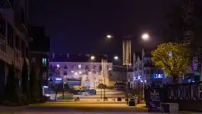 Nocne listopadowe kolory Giżycka - zdjęcie 13