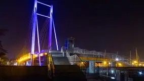 Nocne listopadowe kolory Giżycka - zdjęcie 24