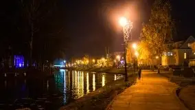 Nocne listopadowe kolory Giżycka - zdjęcie 31