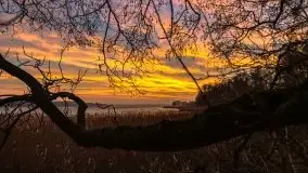 Piękny, grudniowy wschód słońca nad jeziorem Święcajty, 2020 - zdjęcie 43