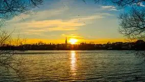 Grudniowy zachód słońca w Kętrzynie, 2020 - zdjęcie 36