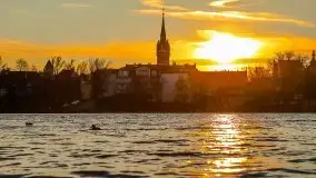 Grudniowy zachód słońca w Kętrzynie, 2020 - zdjęcie 34