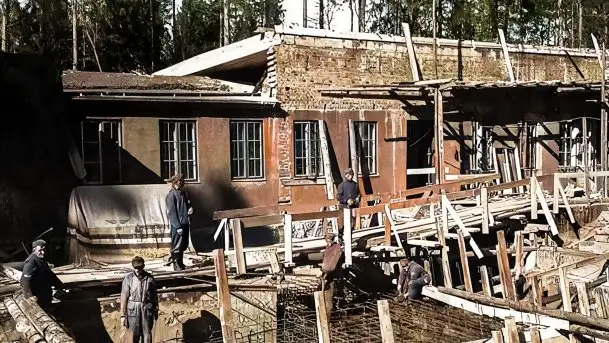 Wilczy Szaniec (Wolfsschanze) na pokolorowanych zdjęciach - zdjęcie 10