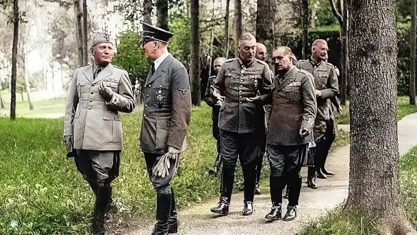 Wilczy Szaniec (Wolfsschanze) na pokolorowanych zdjęciach - zdjęcie 1