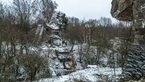 Zimowe i pochmurne kolory Mazur w okolicach Kruklanek - zdjęcie 61