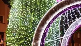 Świąteczny nocny Pisz, grudzień 2020 r. - zdjęcie 19